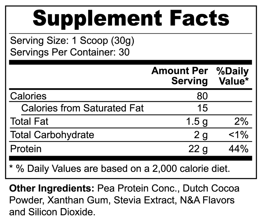 Plant Protein (Chocolate) | PrimeFuelz