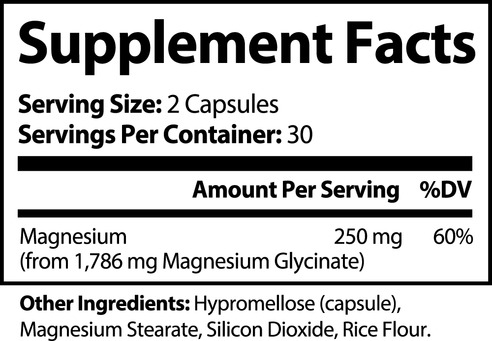 Magnesium Glycinate Complex | PrimeFuelz